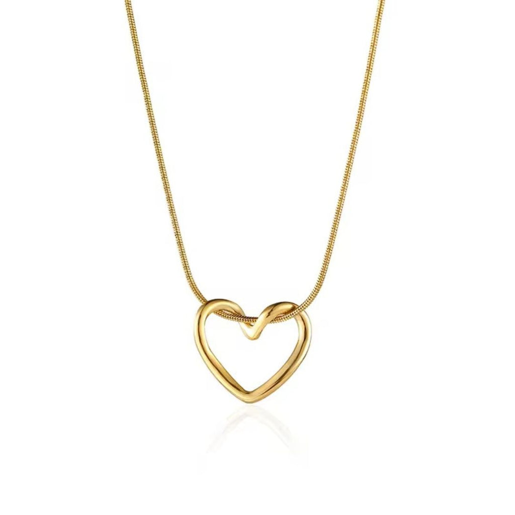 Interwined Heart Necklace