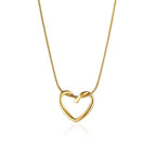 Interwined Heart Necklace