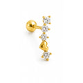 Heartline Spark Stud