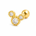 Mickey gold stud