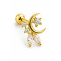 Moonlit Bloom Stud