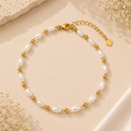 Pearl Bloom Anklet