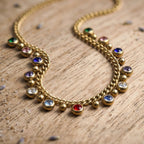 Rainbow Charm Necklace