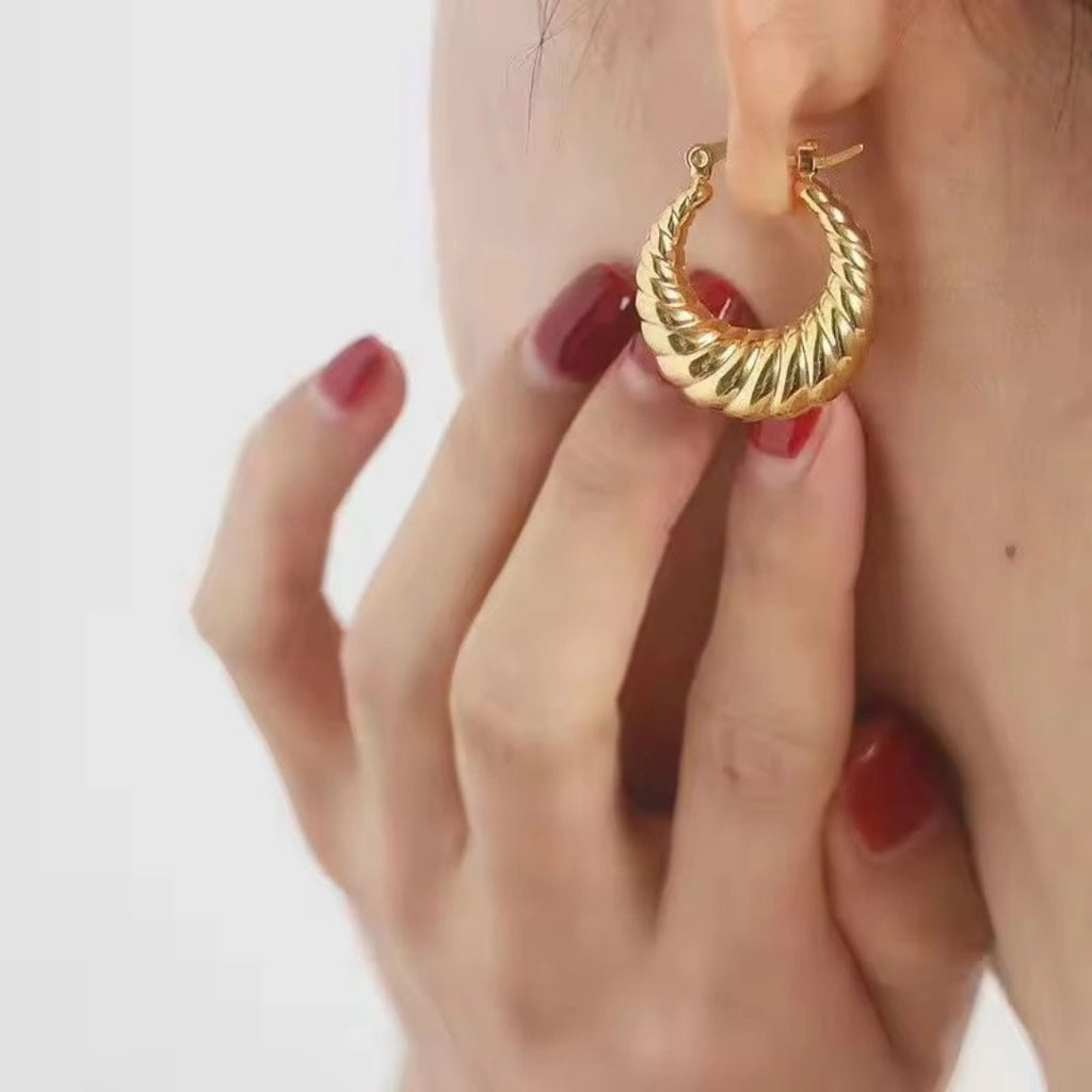 Croissant Earrings