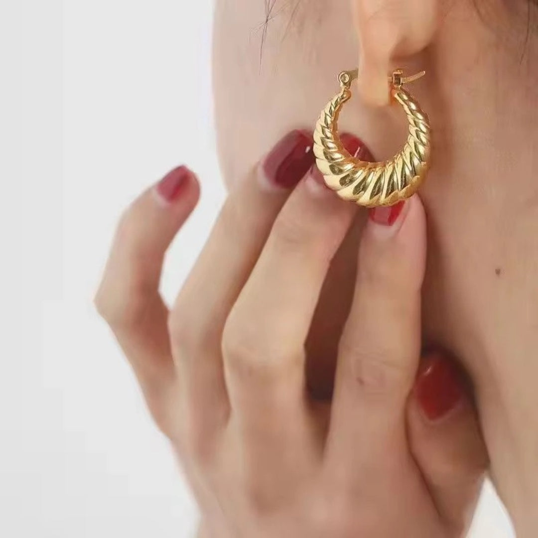 Croissant Earrings