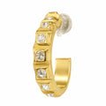 Royal Shine Hoop Earrings