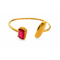 Ruby Glow Cuff
