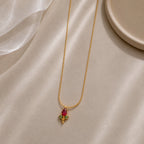Ruby Rose Necklace