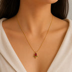 Ruby Rose Necklace