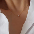 Solitaire Diamond Necklace