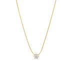 Solitaire Diamond Necklace