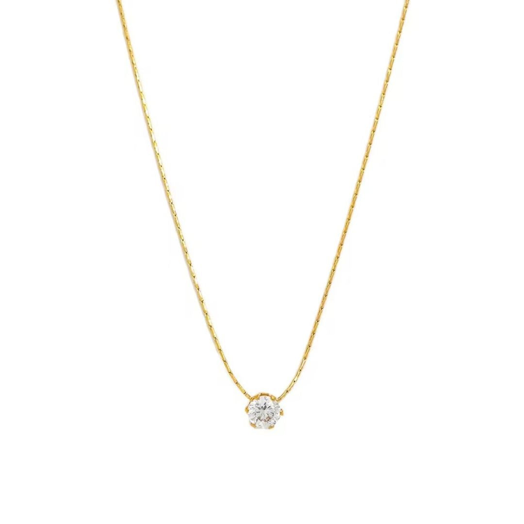 Solitaire Diamond Necklace