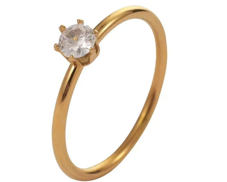Solitaire Diamond Ring