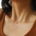 Solitaire Heart Necklace