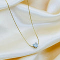 Solitaire Heart Necklace