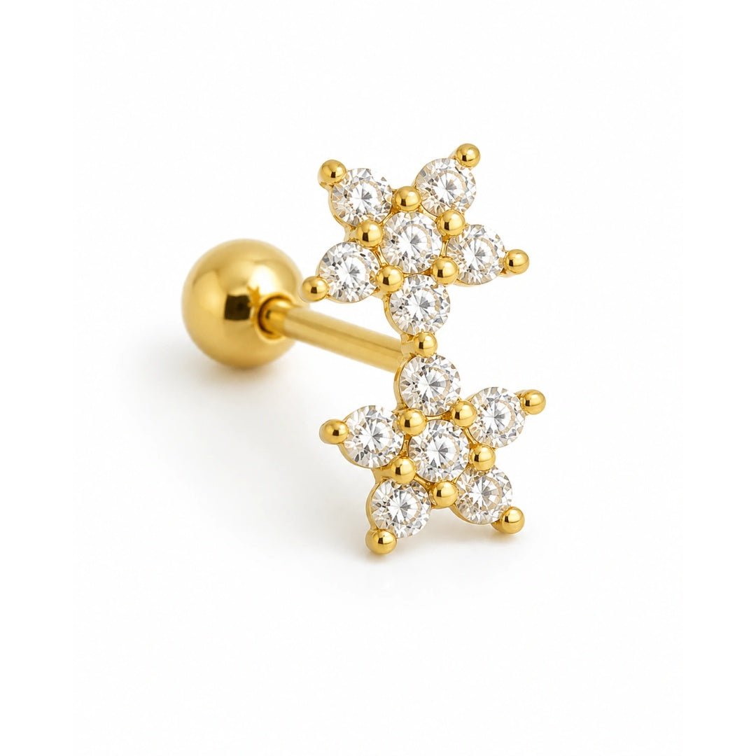 Twin Blossom Stud