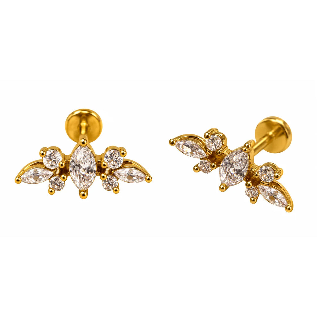 Gilded Studs (stainless steel)