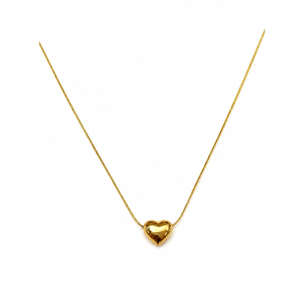 Puffy Heart Necklace