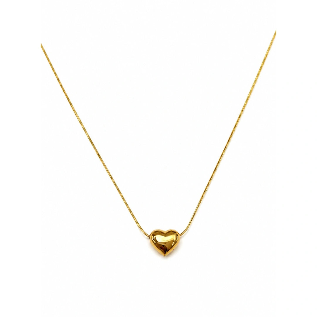 Puffy Heart Necklace
